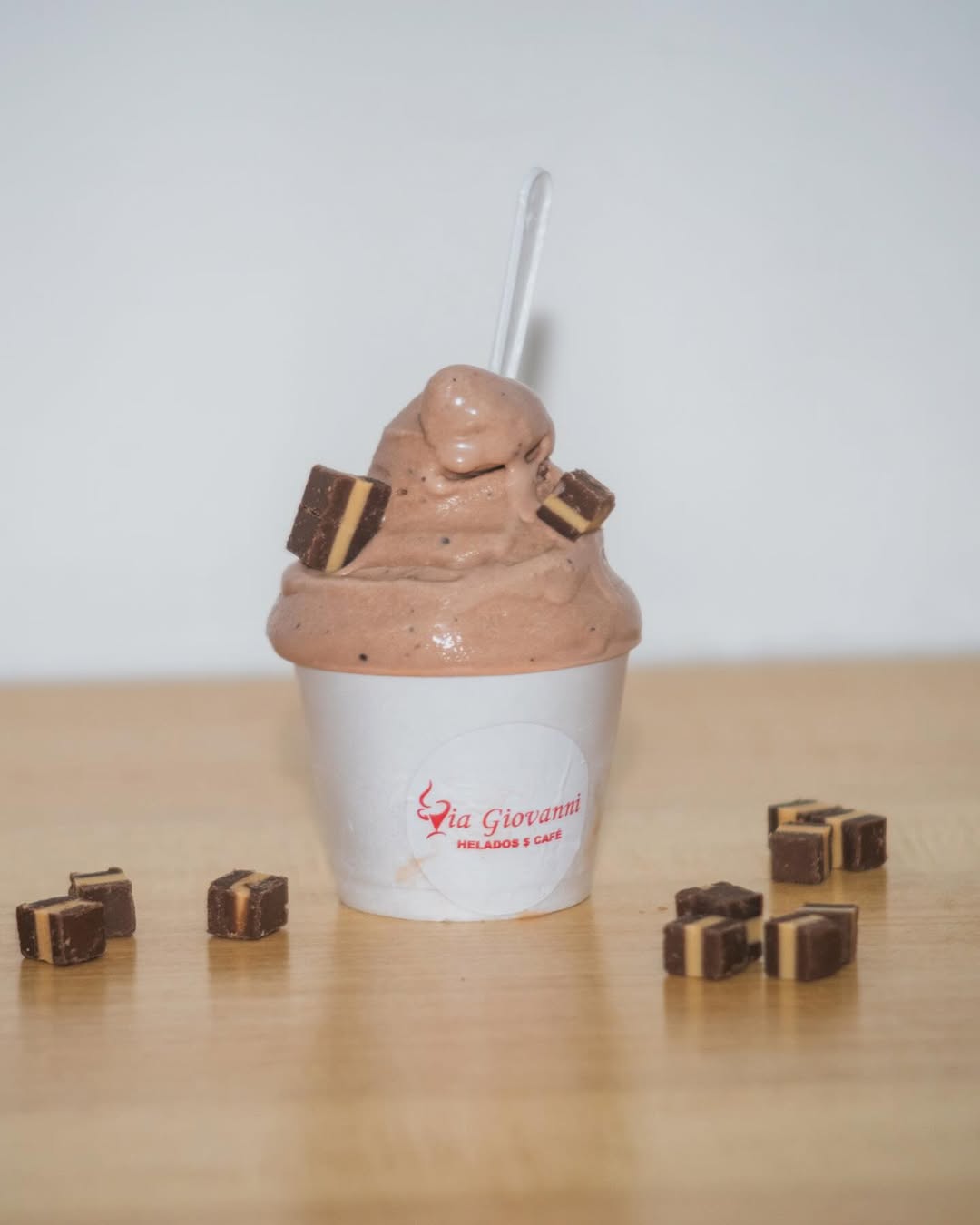 Helado de chocolate Giovanini